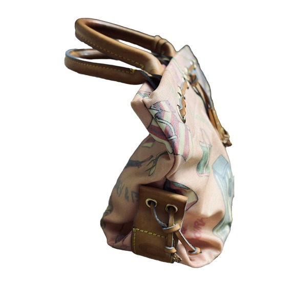 Dooney and Bourke MIAMI Beach Design Coated Canvas Handbag RETIRED - Picture 4 of 11